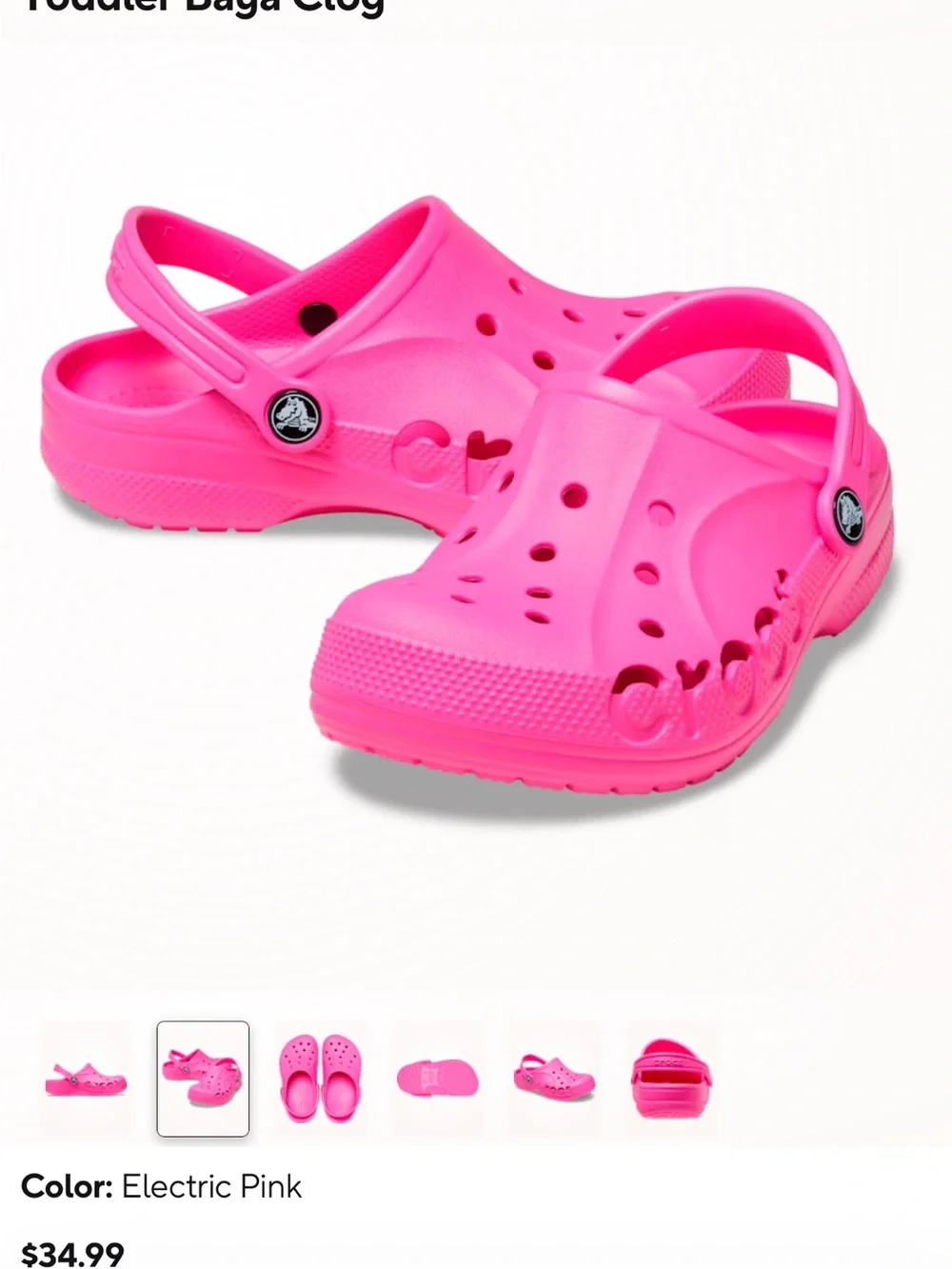 CROCS iconic clog